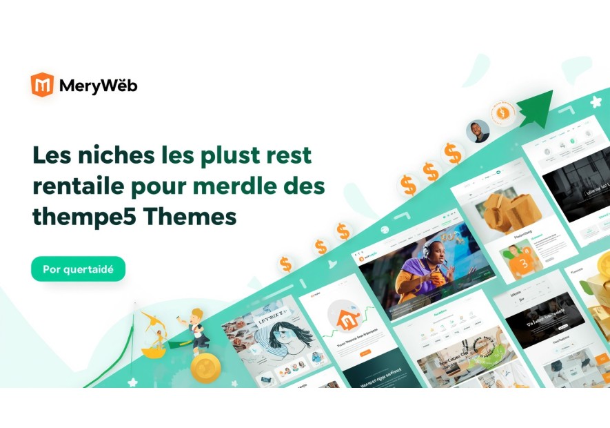 Les niches les plus rentables pour vendre des thèmes HTML5 | PALLAS WEB